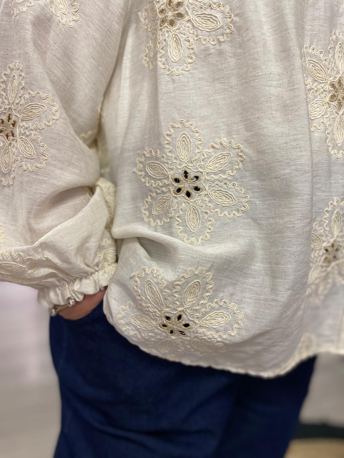 Chemise crème
