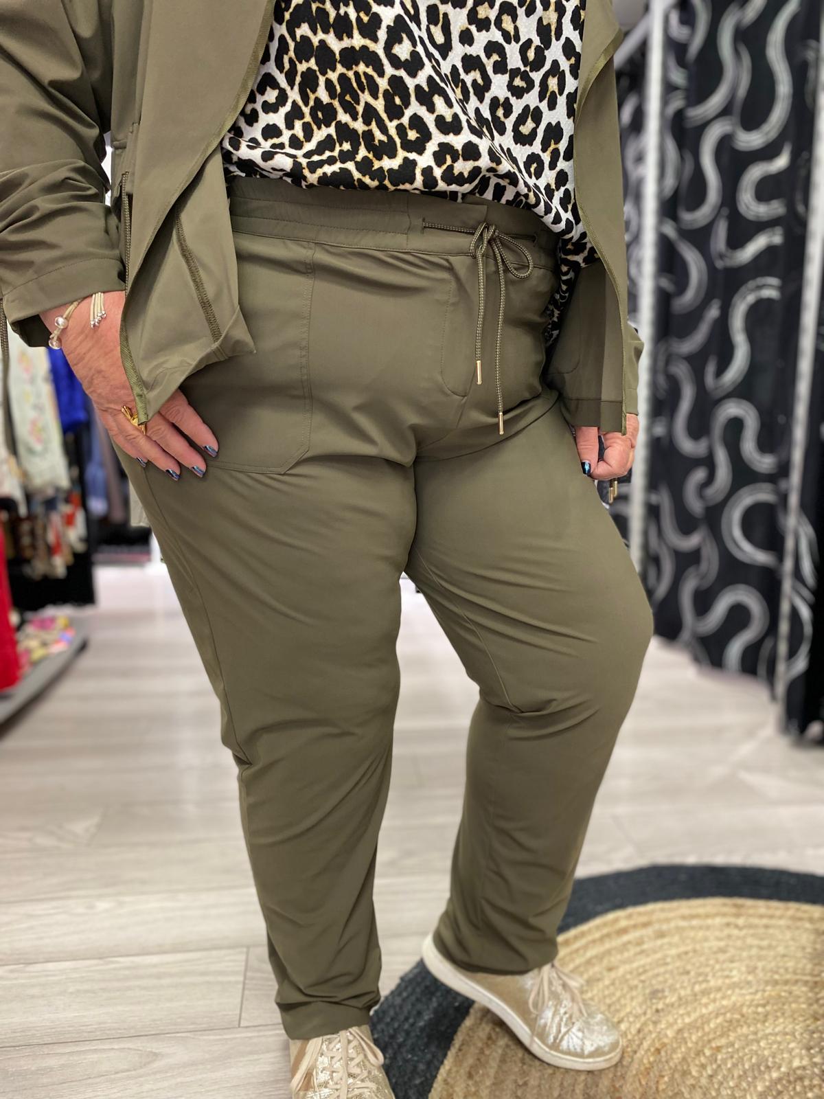 Pantalon cargo kaki